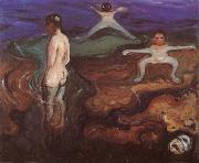 The body in the bath Edvard Munch